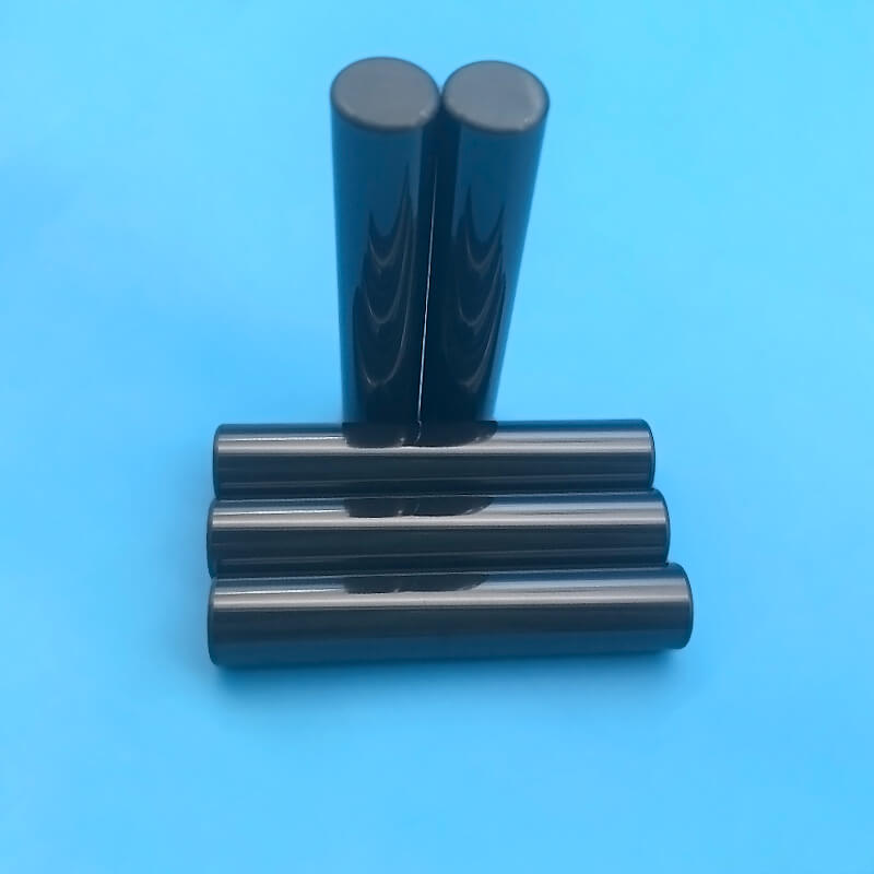 Wear-resistant polished silicon nitride plunger