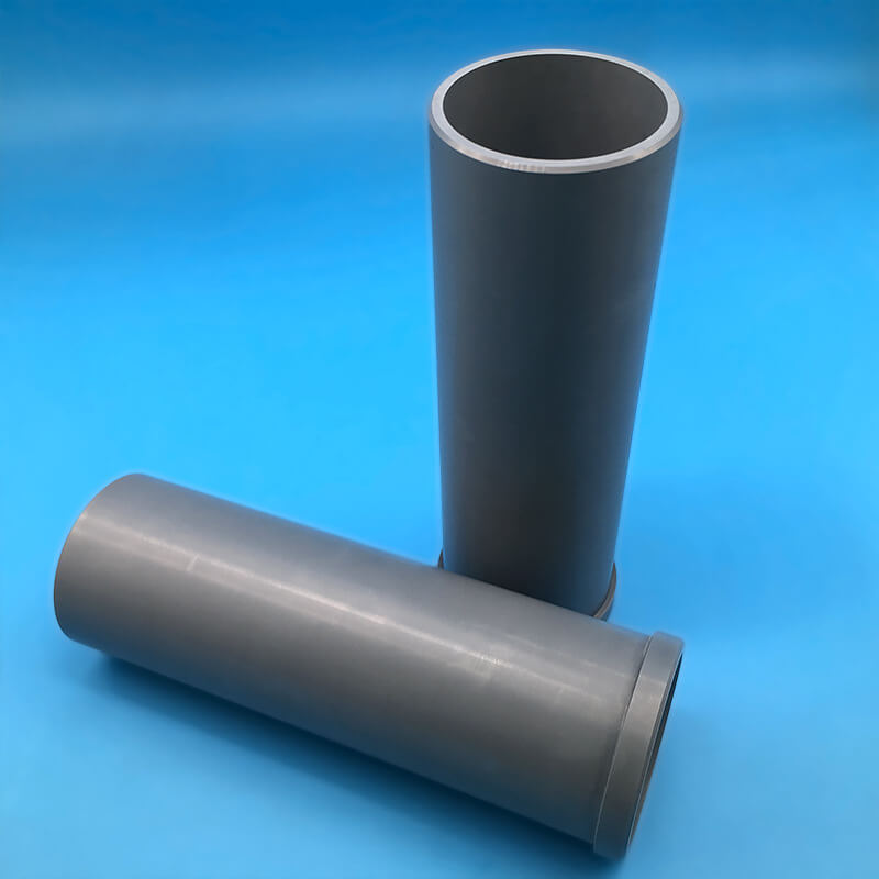 Thermal shock-resistant ceramic protection sleeve