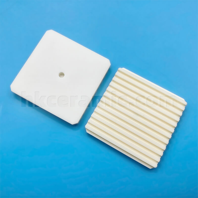 High-temperature corrugated sheet