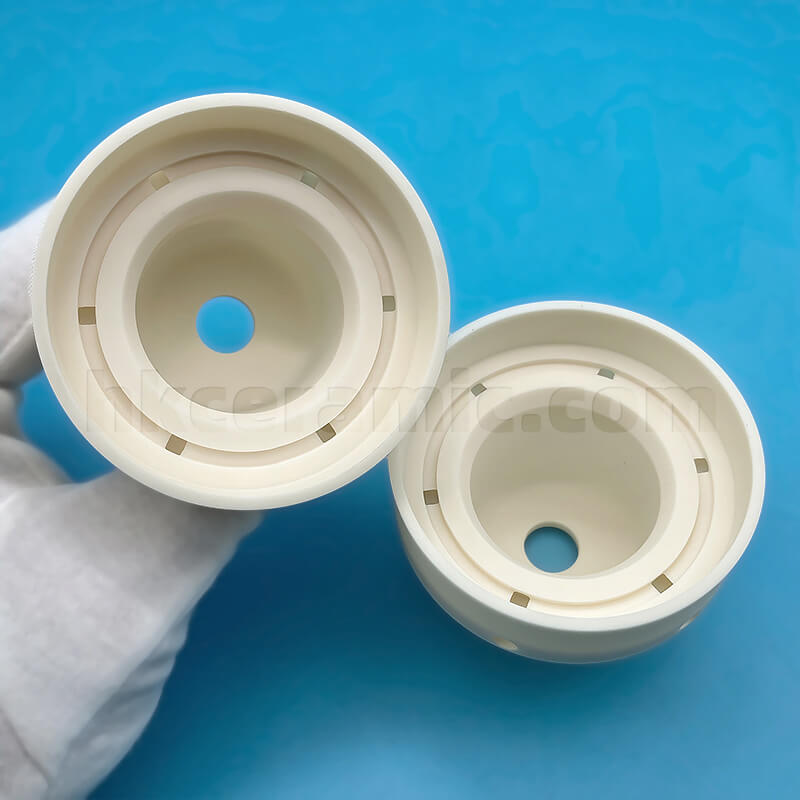 T-shaped ceramic cap