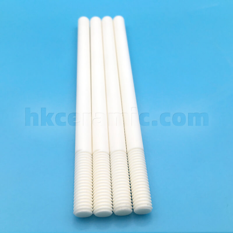 Aluminum oxide ceramic threaded rods