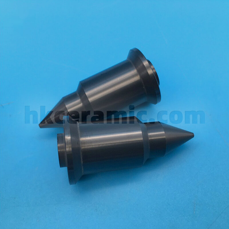 Black silicon nitride ceramic positioning pin