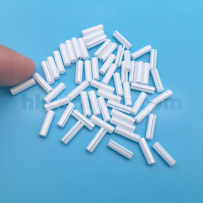 Zirconia ceramic fiber optic ferrule