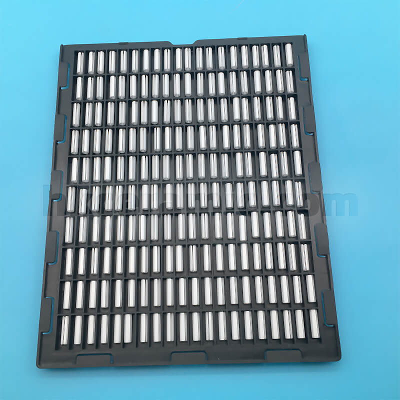 Boxed zirconia ceramic fiber optic ferrule