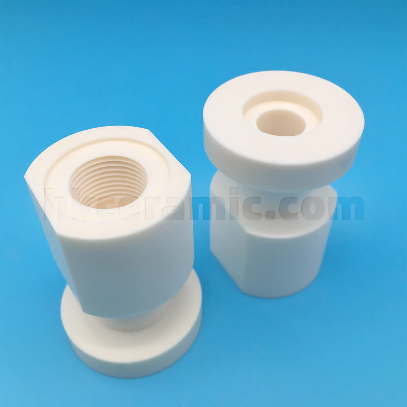 ceramic custom-threaded fixing component