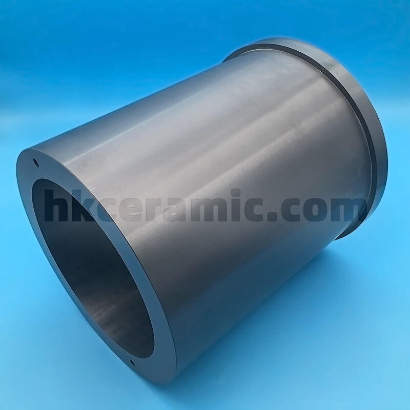 Impact-resistant industrial ceramic protective tube