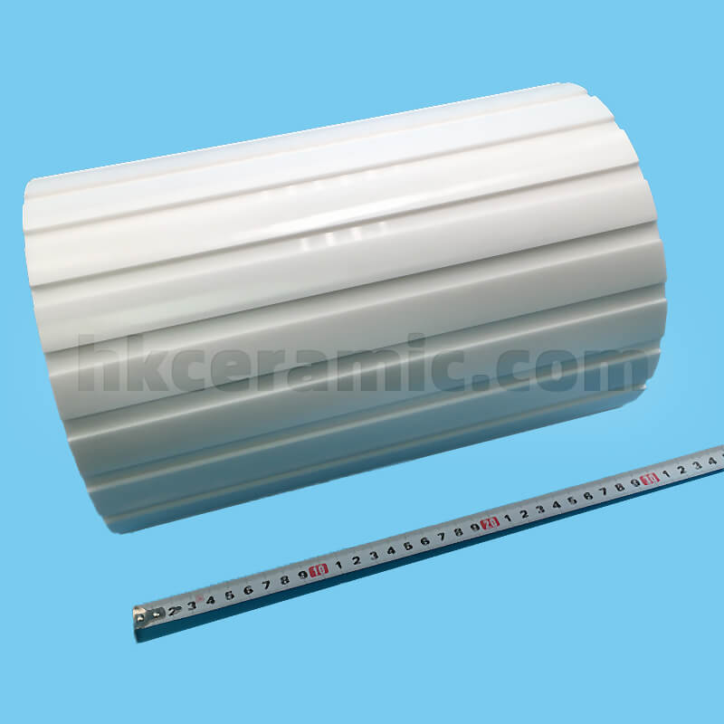 Large-sized ceramic roller
