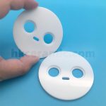Drilling of zirconia ceramic disk