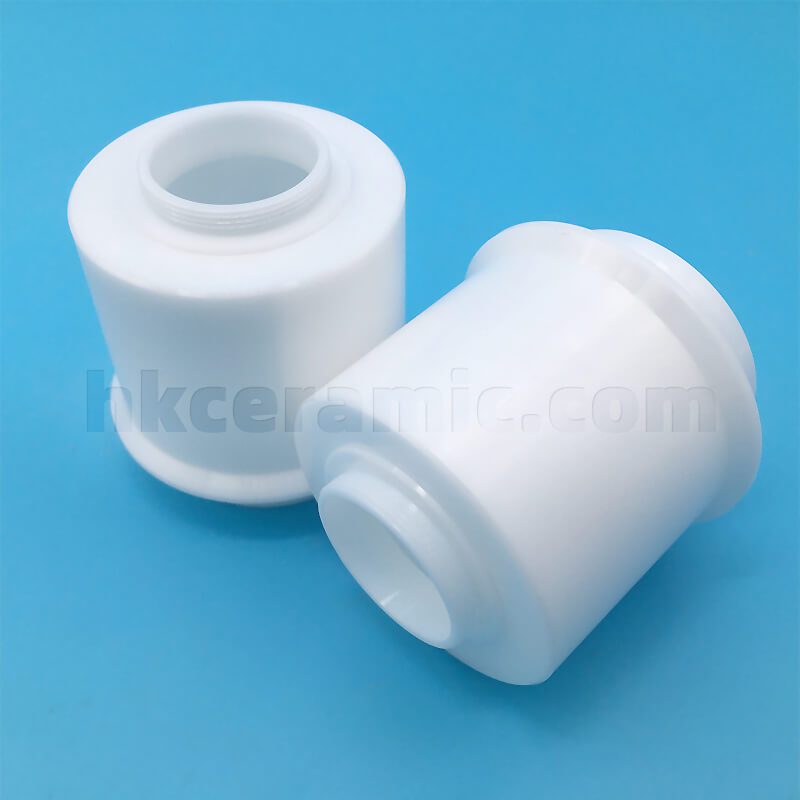 industrial ceramic threaded connecting tube